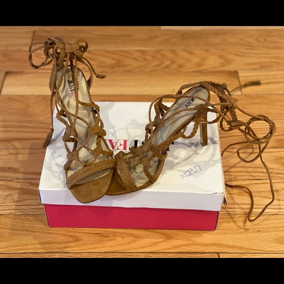 Worn 1x woman’s sexy whiskey brown 👠 - Picture 5 of 8